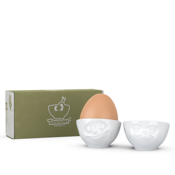 Happy & Hmpff Egg Cup Set